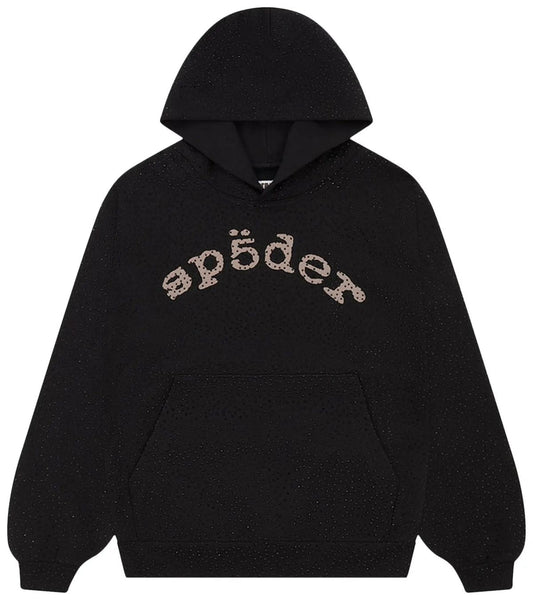 Rhinestone Spider Hoodie